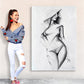 Canvas Print: "Tangible Point"