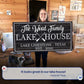 Family Lake House Paddle Sign II