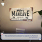 Good Times Personalized Man Cave Sign: Custom Bar Signs for Home Bar – Perfect Man Cave Wall Decor