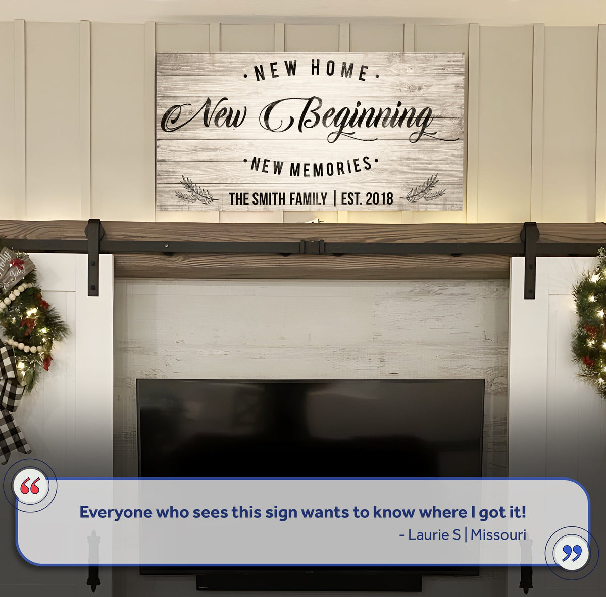 New Home Sign