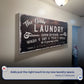 Personalized Laundry Room Sign III