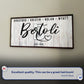 Family Wood Sign III