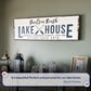 Family Lake House Arrow Sign II