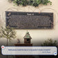 Psalm 91: 'He Is My Refuge' Sign - Inspirational Christian Wall Art for living room, religious decor