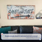Sand And Surf Sign V