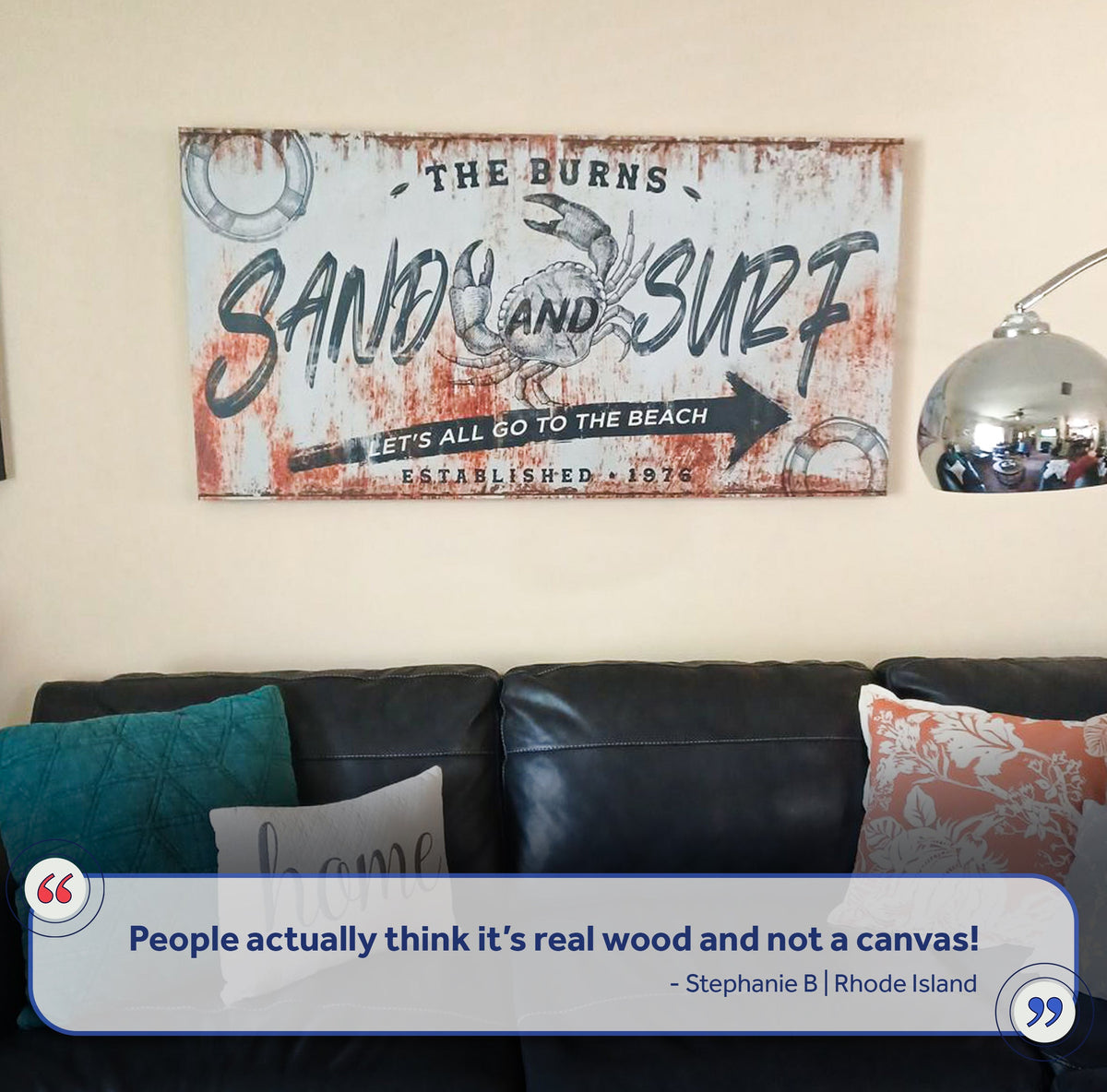 Sand And Surf Sign V