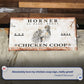 Chicken Coop Sign V