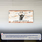 Land And Cattle Rustic Sign II