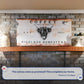 Land And Cattle Rustic Sign III