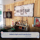 Beer Barrel Bar Sign II
