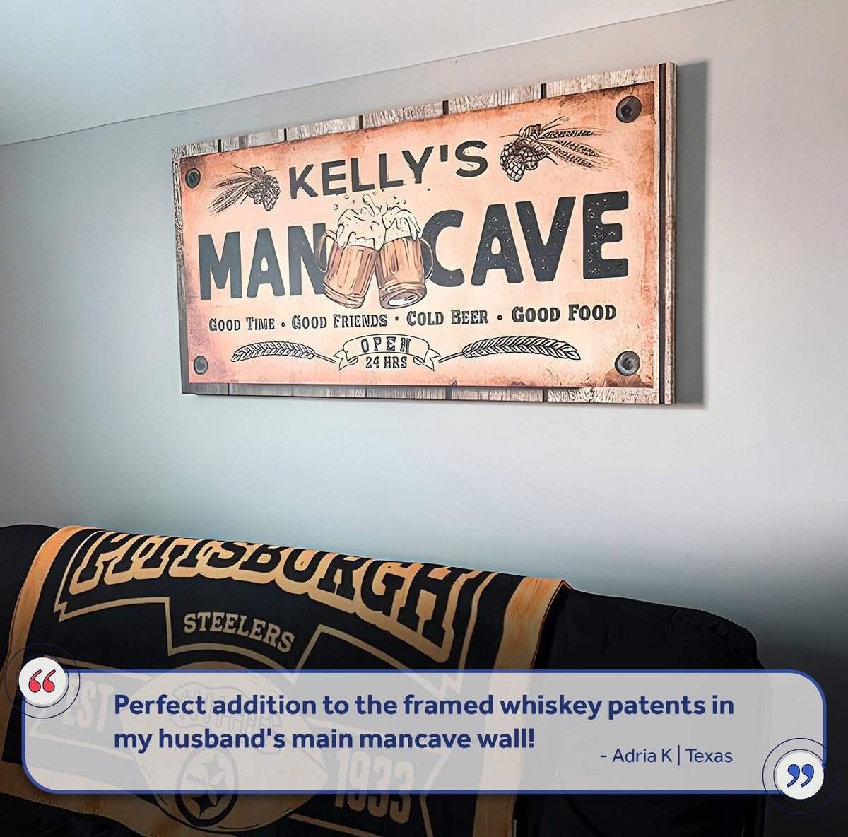 Man Cave Sign IV
