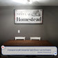 Homestead Sign III