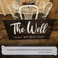 Wooden Family Name Sign