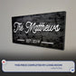Family Name Sign V