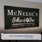 Billiards And Bar Sign II