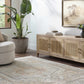 Vaeda Blue & Beige Thick Luxe Rug