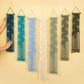 Vela Vertical Macrame Wall Hanging - Blue & Green