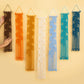 Vela Vertical Macrame Wall Hanging - Earth & Blue