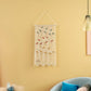 Vela Natural Macrame Leaves