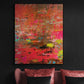 Canvas Print: "Vibrant Veil II"