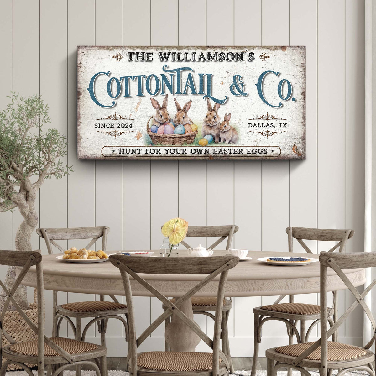 Vintage Easter Sign II - view 3