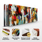 Canvas Print: "Resonant Hues"