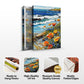 Canvas Print: "Coastal Blooms"
