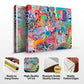 Canvas Print: "Kaleidoscopic Voyage II"