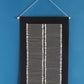 Queen Navy Fringed Wall Hanging