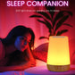 Touch Bedside Table Lamp,4 LIGHTING MODES AVAILABLE,  Rechargeable Desk Lamp, Dimmable Night Light with RGB Color Changing,Portable Lamp for Baby, Bedroom, Living Room