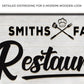 Restaurant Sign V