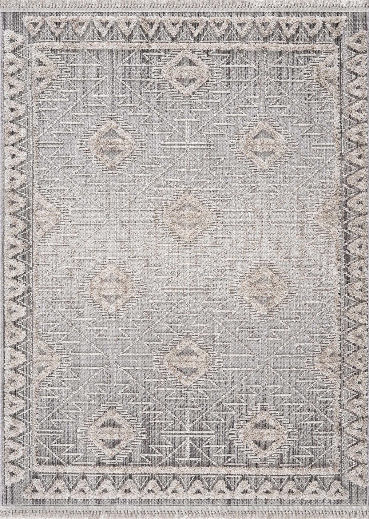 Agoo High-Low Pile Rustic Rug
