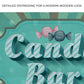 Love Is Sweet Take A Treat Candy Bar Sign III