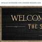 Welcome To Our Deck Sign II