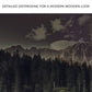 Full Moon Setting Canvas Wall Art