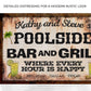 Poolside Bar And Grill Sign III