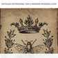 Queen Bee Vintage Painting Canvas Wall Art