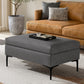 Rebecca 36 Inch Wide Rectangular Coffee Table Storage Ottoman