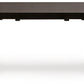 Neymorton - 7 Pc. - Rectangular Extension Table, 6 Side Chairs - Dark Grayish Brown - view 5