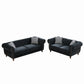 Chesterfield Velvet Upholstered Sofa