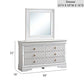 Verona G6735-D Dresser in Pearl