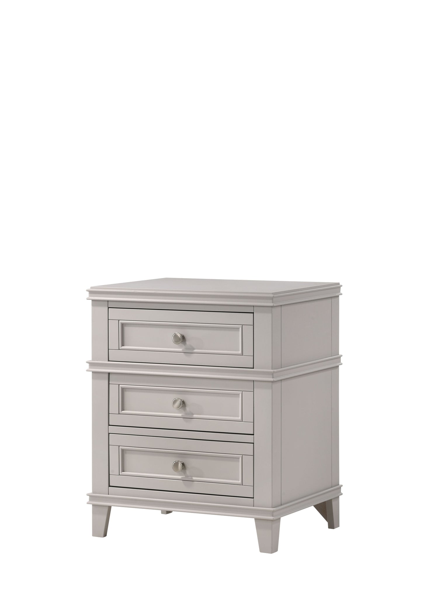 3 Drawer Nightstand With USB Charging Port