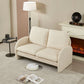 Loveseat Sofa Small Couch For Living Room, Sherpa Fabric Upholstered Loveseat Sofa Couch, Small Loveseat Sofa - view 12