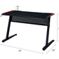 Dragi - Gaming Desk With USB - Black & Red