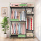 Heavy Duty Clothes Rack, Freestanding Closet Organizer