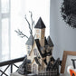 Lighted Cardboard Haunted House