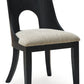 Rowanbeck - Dining Upholstered Side Chair (Set of 2) - Gray / Black