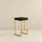 Joel Mid Century Modern Luxury Upholstered Stool