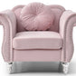 Chic Transitional Accent Chair