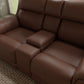 Oslo - Dual Power Reclining Loveseat With Console - view 11